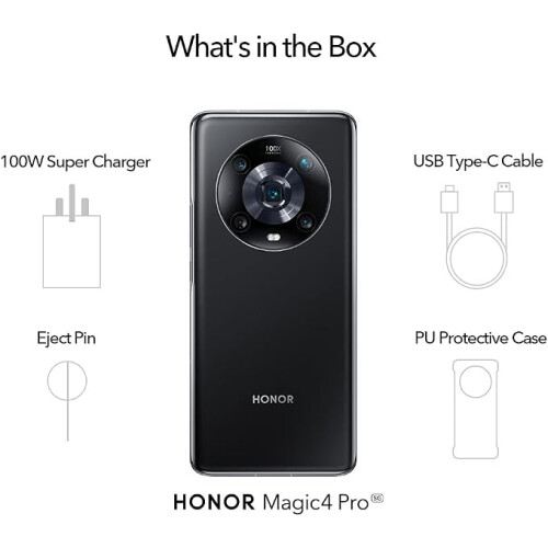 Honor New Honor magic 4 Pro  Black 12+256GB Dual Sim 1