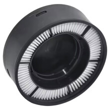 Filtro Post-Scarico Nero con Prestazioni di Pulizia Migliorate, Filtro HEPA per La Cattura di Particelle Microscopiche.