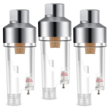 Lot de 3 Séparateurs D'Eau et D'Huile pour Aérographe, Filetage BSP 1/8", -Filtre Séparateur D'Air