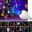 Projector LED Light E27 Lamp  Christmas Pattern Lighting Projection Light Rotating Flash for Holiday Party 2