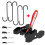 Ratchet Brake Caliper Piston Tool - 4pc Hook Set for Car Brake Pad Replacement & Wind-Back Tool 6