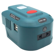Lampe de Travail LED avec Onduleur 220 V et Chargeur de Batterie Externe USB pour Batterie Lithium 18 V pour BL1830 BL1840 BL1850 BL1860