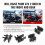 Kit de Elevação Dianteira e Traseira de 2 Polegadas para  Rhino 450 660 700, Suspensão de Alumínio para Quadriciclos, Acessórios Completos de 7
