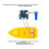 2.4G Anti-Interference 4 Channel RC Transmitter Receiver Kit,Wireless Remote Control Module for RC Car Boat DIY Project 8