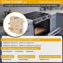 DG44-01006C Surface Infinite for Range, Replaces PER001-12D Stove Control