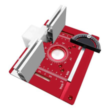 Universal Aluminum Alloy Router Table Insert Plate, Mounting Plate for Woodworking Router & DIY Carpentry Projects