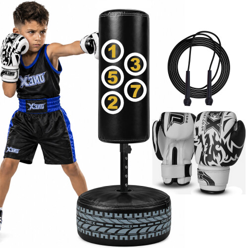 Free Standing Bag Training Gloves Children MMA