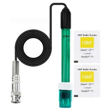ORP Redox-Sondes met BNC-Connector, Vervangingssonde met een Diameter van 1,2 cm en een Kabel van 300 cm voor Testers, Watermeters voor Aquaria