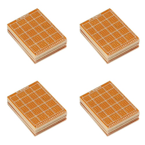 40Pcs PCB Prototype Kit, 432 Holes Universal Circuit Board for DIY Soldering and Electronic Projects