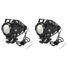 2X Motorcycle LED Spotlights Electric Car Scooter External Headlights Motorcycle Headlights