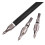 100X Archery Field Points Screw-in Tip Archery Practice for Recurve Compound Bow 5