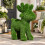 Artificial Grass Reindeer 70cm Green, Christmas Ornament 3