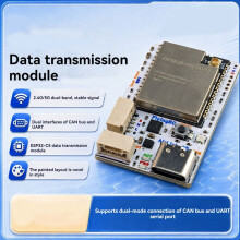 FlyingRC ESP32 C5 Telemetry Module Dual Mode CAN Bus UART Serial FPV Racing Drone Accessory for Flight Controller