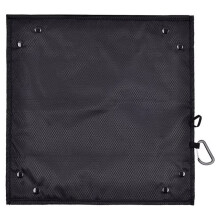 Coussin de Siège Pliable, Portable, Ultra Léger, Petit, avec Poche de Rangement au , pour le Camping, Imperméable, Noir