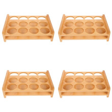 4X Juego de Vasos de Chupito, Bandeja para Vasos de Chupito con 12 Agujeros, Organizador para Servir Tequila, Whisky, Brandy, Fiestas, Clubes y Bares