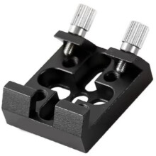 -Base Dovetail Finder/Guider Rail Clamp - Astronomical Telescope Accessory,Guide Rail Clamp Black