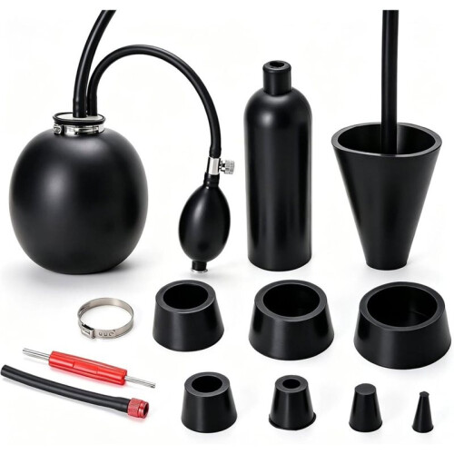 Automotive EVAP Smoke Machine Premium Accessories Everything Needed for Professional Smoke Machine Diagnostics