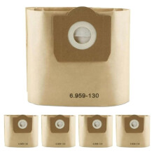 Vacuum Cleaner Bags Compatible for 6.959-130.0 WD3, Paper Filter Bag WD3/WD3P/MV3/A2204/A2204(5pcs)