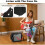 Protective Cover for  Frontman 20G Guitar Amplifier, Storage Case with Roll- Front Panel, Side Storage Pockets 9
