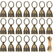 20 Kleine Glöckchen Aus Reinem Kupfer, Handgefertigte Vintage-Hängeglöckchen Aus Messing, Bastelglocken für die Tür, Feierlichkeiten