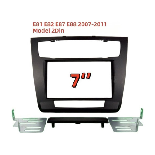 2DIN Autoradio-Einbausatz mit DVD-Stereoanlage für  1er E81 E82 E87 E88 (2007-2011) 1