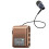 Wireless Business  Headset with LCD Display Retractable Single Ear Earphone Caller ID Battery Level Indicator B 1