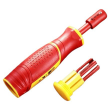 10in1/6in1 Insulated Screwdriver Set Magnetic Slotted Bits Interchangeable Multi-Purpose Electrician Motorcycle Repair B