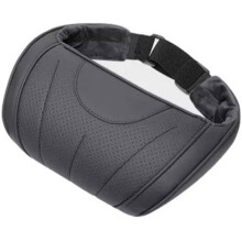 Almohada para el Cuello Coche, Reposacabezas, Transpirable, Cuero, Almohada Universal para Cabeza Coche, Espuma Viscoelástica Suave, Cojín para el