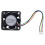 2510 24V Hotend Cooling Fan 4Pin Plug Replacement for Flashforge Creator 5/Creator 5 Pro 3D Printer Parts 1