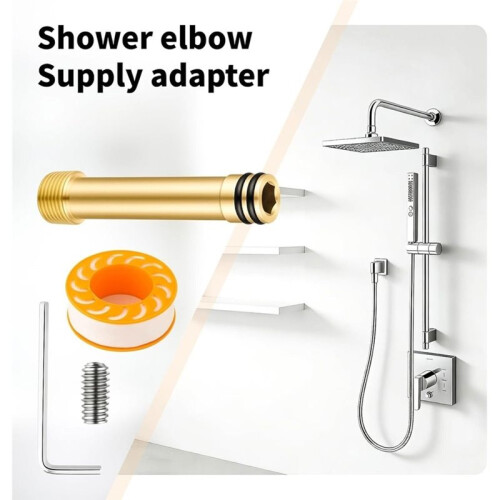 1247986 Adaptador Extensor de Codo para Codo de Pared de Ducha para  K-98350 Awaken 1247986 2
