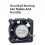 2510 24V Hotend Cooling Fan 4Pin Plug Replacement for Flashforge Creator 5/Creator 5 Pro 3D Printer Parts 2