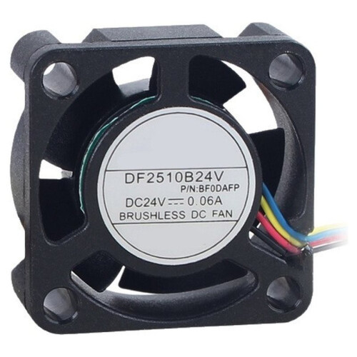 2510 24V Hotend Cooling Fan 4Pin Plug Replacement for Flashforge Creator 5/Creator 5 Pro 3D Printer Parts 2