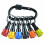 3X Bit Holder Keychain 18pc 1/4In Hex Shank Bit Holders,Screwdriver & Drill Bits,Include Keychain Carabiner 2