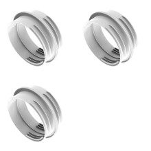 3X Mobile Air Conditioner Exhaust Pipe Connector 13/15CM Universal Pipe Reducer Ventilation Tube Extension Adapter
