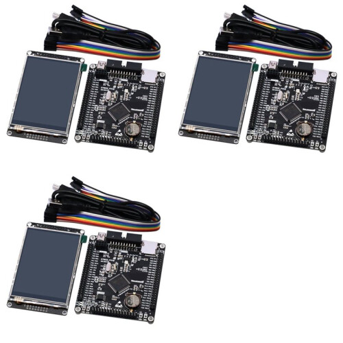 3X STM32F407VET6 Development Board Cortex-M4 STM32 Minimum System Learning Board ARM Core Board +3.2 Inch LCD TFT Screen