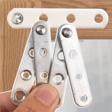 24pcs 360 Rotatable Stainless Steel Hidden Hinges Heavy Duty Door Hinge Window Pivot Cabinet Furniture Hardware Fitting