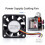 4010 24V  Borstelloze Koelventilator, Dubbele Kogellager 4-Pins Ventilator voor Flashforge Creator 5/ Creator 5 Pro 3D-Printer Voeding 3