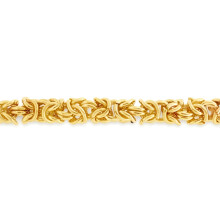Jewelco London 14k Gold-Plated Stainless Steel Chain Necklace 18" 45cm - STN0005GP