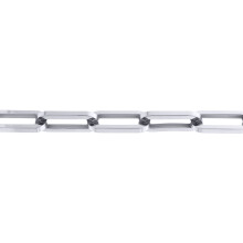 Jewelco London White Stainless Steel Chain Necklace 18" 45cm - STN0006