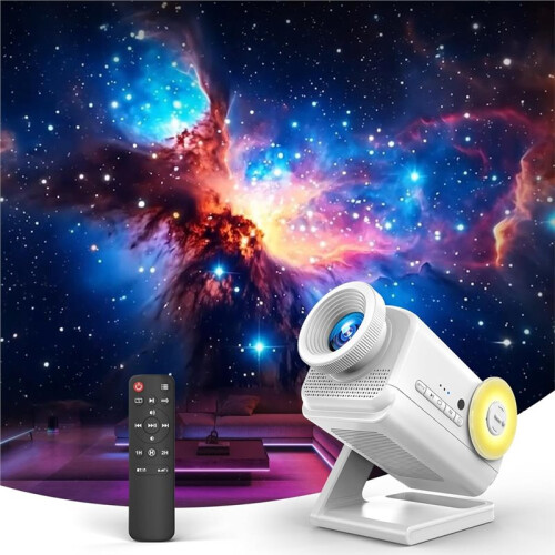 3D  Projector with 60 Immersive Themes,HD Immersive Star Projector with  Speaker & Timer,Eu Plug 1