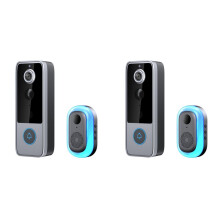 2X Home Video Türklingel Tuya Wasserdichte Wireless Video Türklingel Überwachungskamera M21