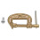 300A Electrode Clamp High Power Brass Grounding Work Clamp C-Shaped Ground Earth Clamp Replacement 3