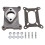 Carburetor Adapter 2044 Engine Intake Conversion Flange Adapter Plate Aluminum Performance Carburetor Adapter 1