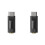 2X Adattatore da USB-C A Jack da 3,5 mm per  Mic Pro, Adattatore per Microfono Clip- per Accessori Mic Pro 1