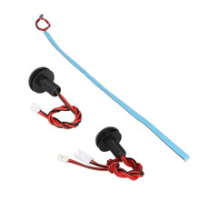 Kit de Feux Latéraux LED Multicolores, Accessoires D'Éclairage D'Ambiance Étanches pour la Signalisation Nocturne Du pour Kamikaze K1/K1