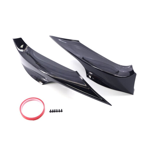 Front Bumper Side Splitter Lip Spoiler for  3 Series E92 M-Tech LCI 2006-2009 Front Canards Splitter Accessories
