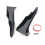 Front Bumper Side Splitter Lip Spoiler for  3 Series E92 M-Tech LCI 2006-2009 Front Canards Splitter Accessories 2