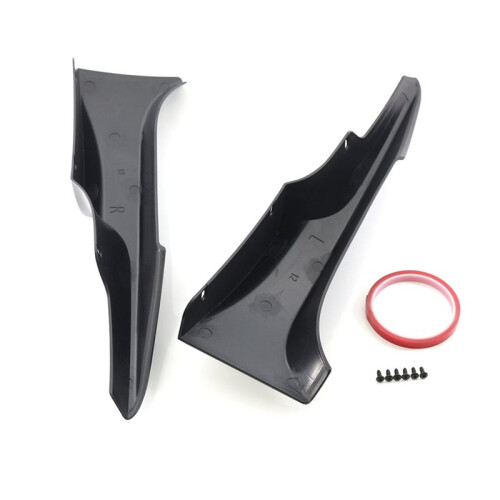 Front Bumper Side Splitter Lip Spoiler for  3 Series E92 M-Tech LCI 2006-2009 Front Canards Splitter Accessories 1