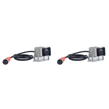2X Telecamera di Retromarcia AHD 1080P A 4 Pin per Parcheggio, Visione Posteriore, Immagine Inversa per Camion, Autobus, Furgoni, , Monitor