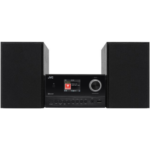 JVC UX-E225B Mini hi-fi system Black